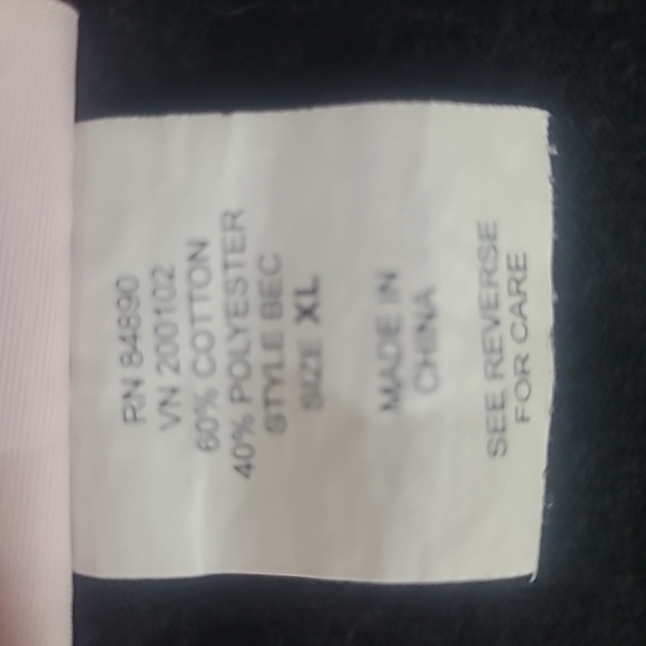 Short Sleeve T-shirt Black Qtr Button V Neck Striped Trim - Picture 5 of 8